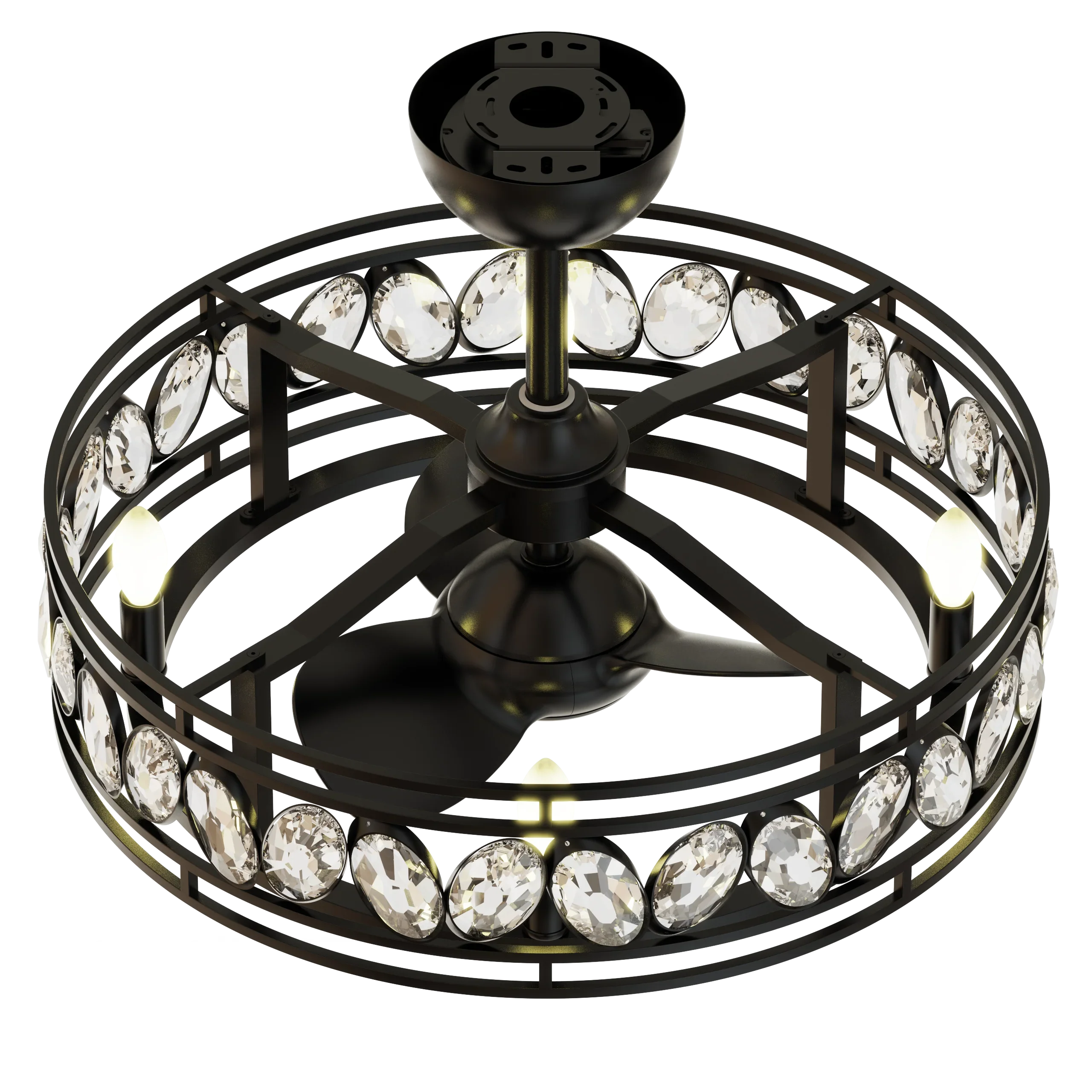 Ironlace 26" Fandelier