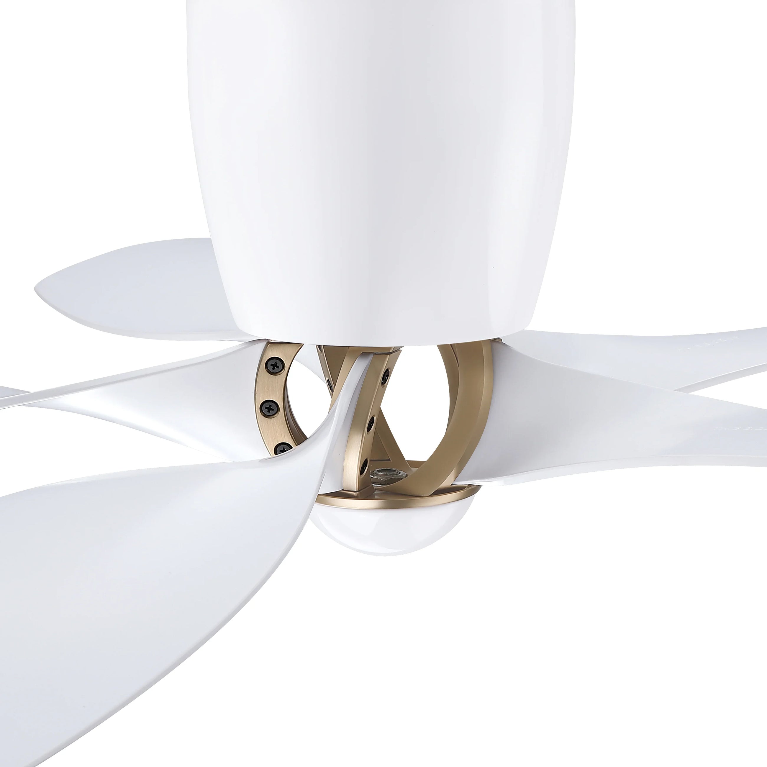 Aurelin Flush Ceiling Fan with Light 52"