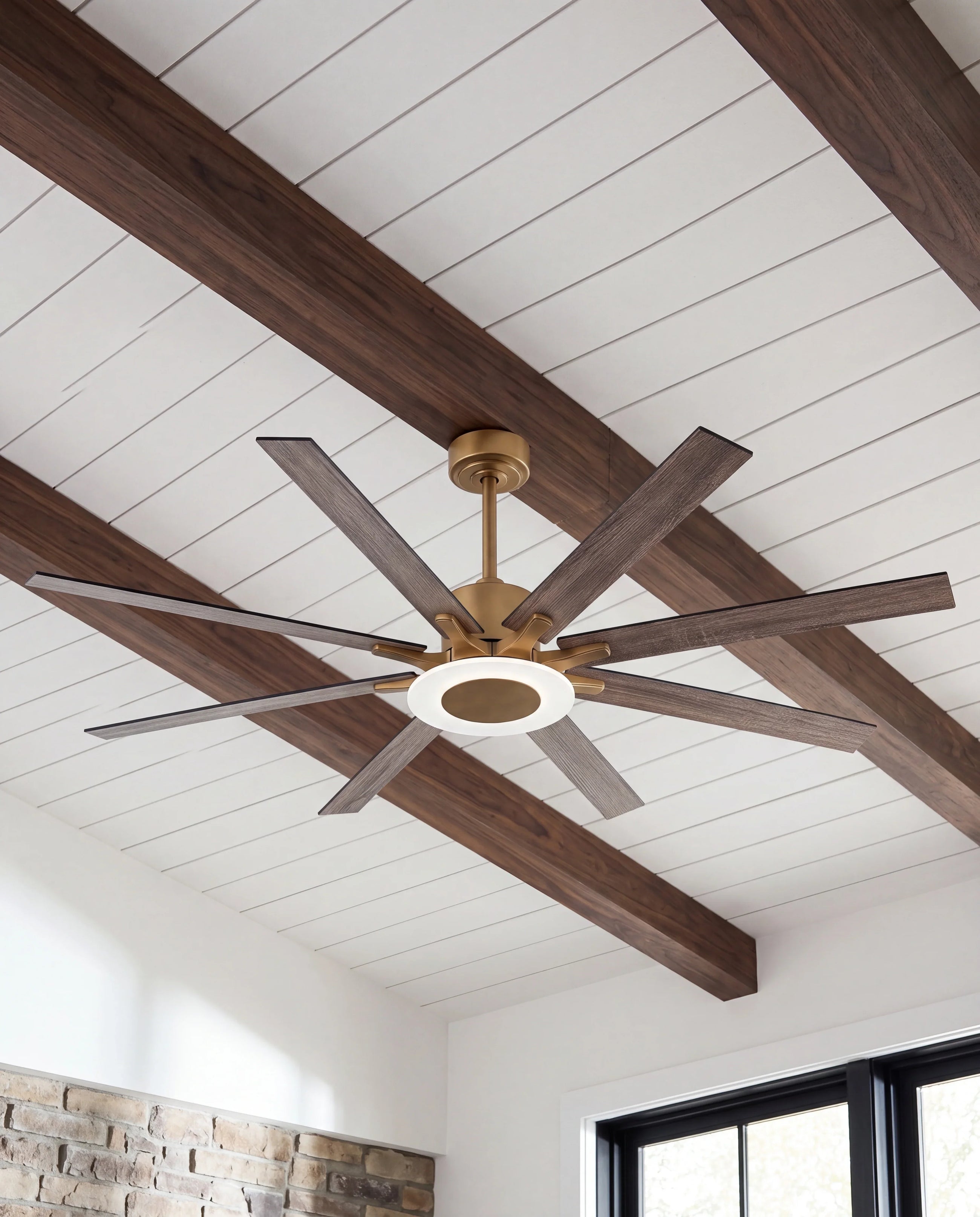 Godavari Ceiling Fan with Light 65"