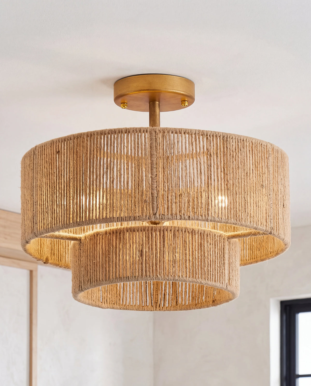 Wabi Semi-Flush Ceiling Light