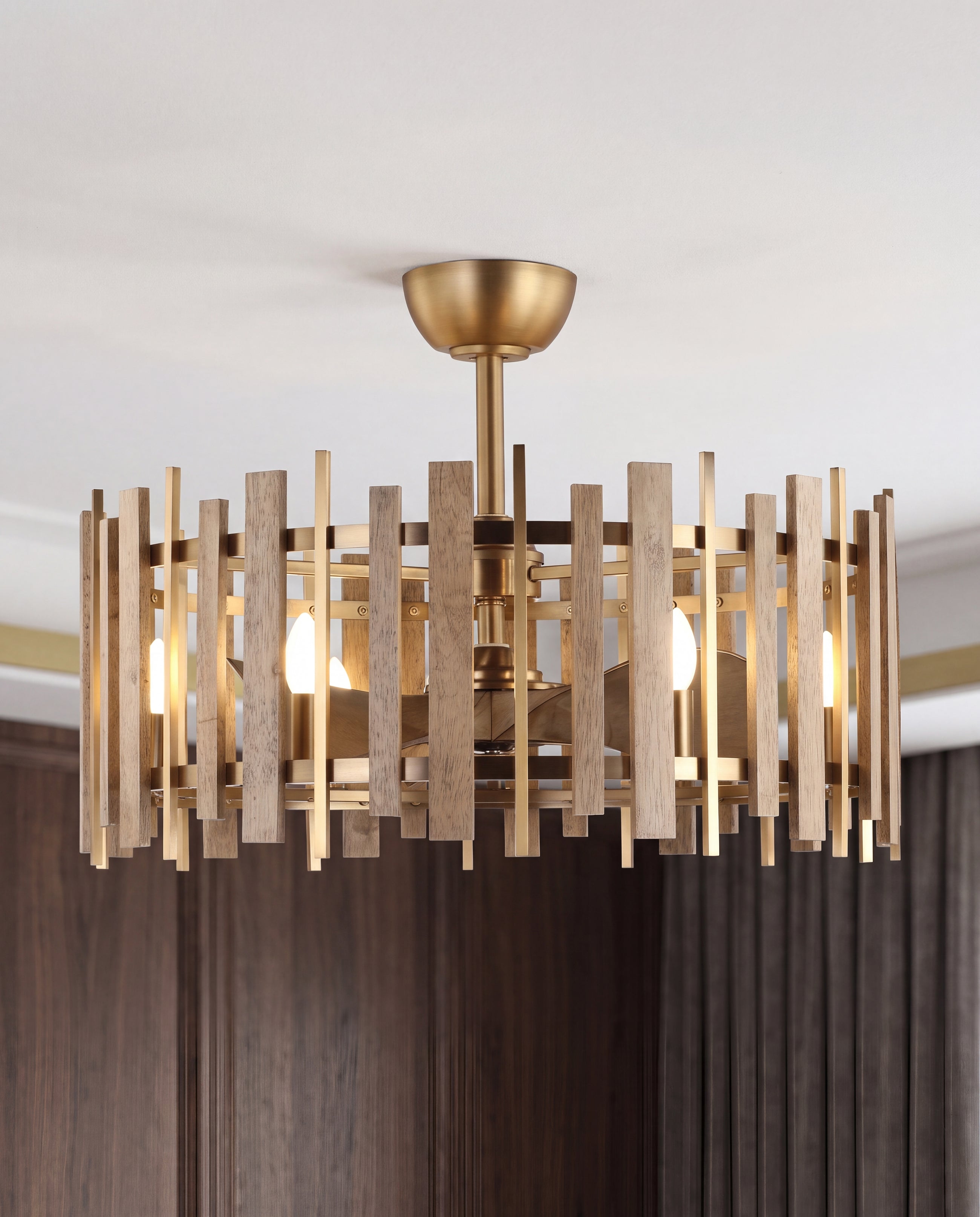 Pulse LED Fandelier 31"