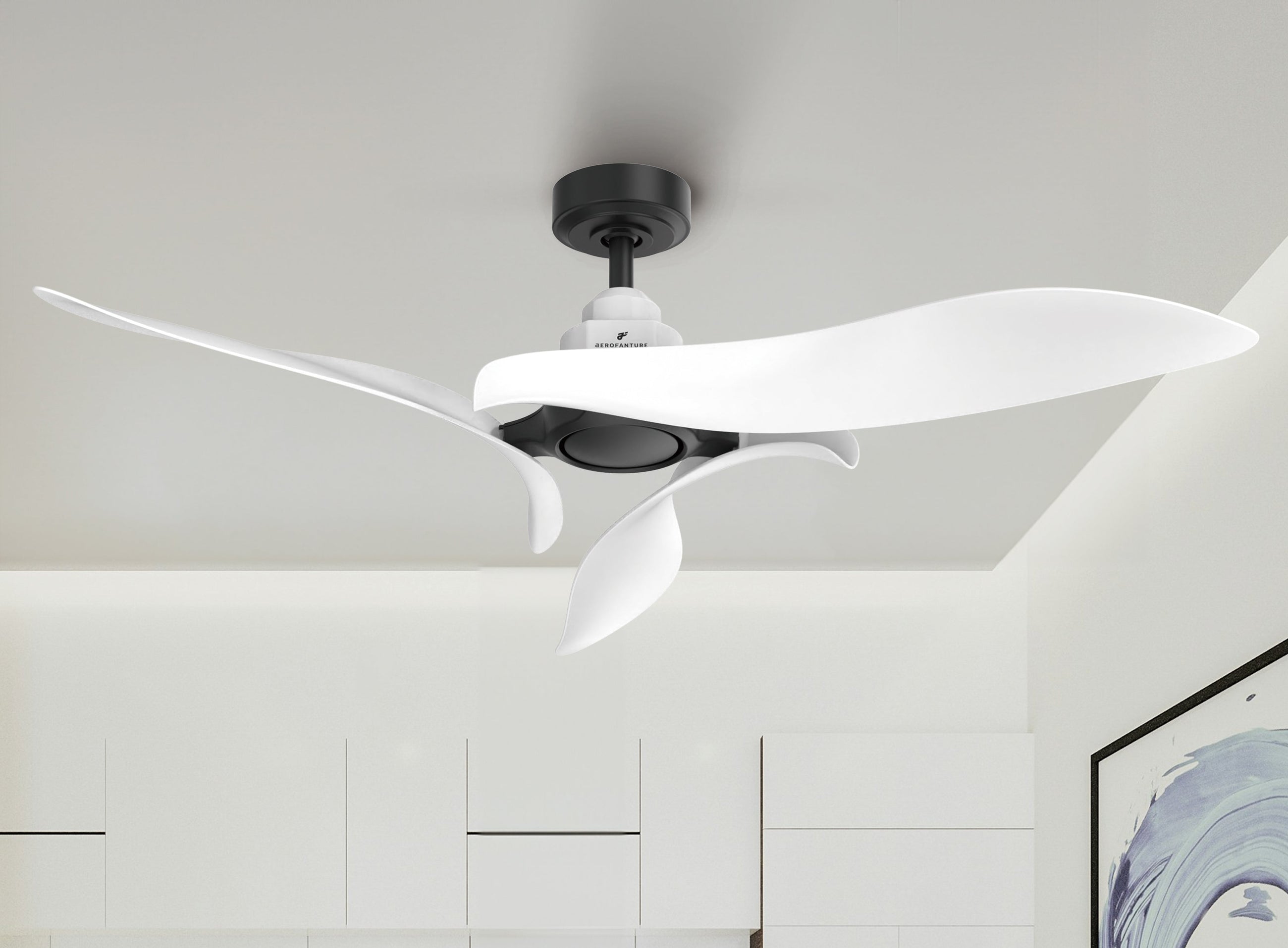 Rex Black Ceiling Fan 54" - Perimost