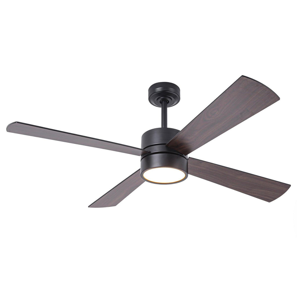 Bucholz Black RGB Ceiling Fan 52" - Perimost