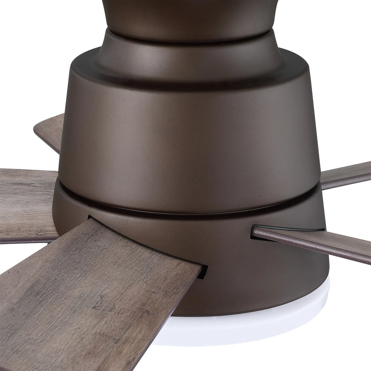 Farmhouse Brown Mini Fan 24" - Perimost
