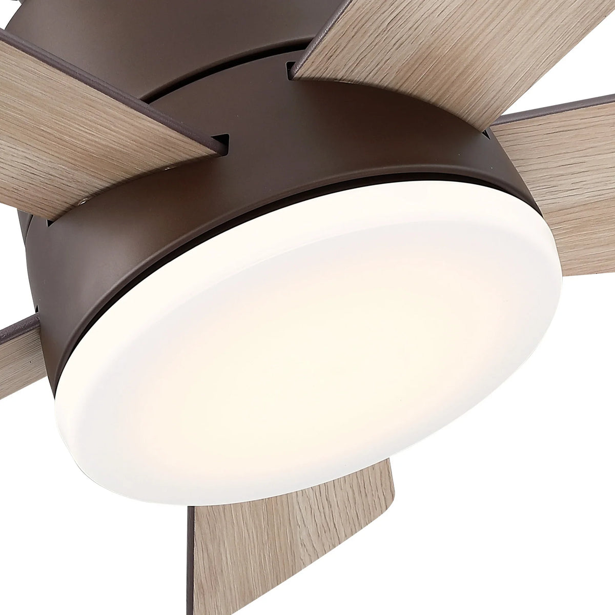 Farmhouse Brown Mini Fan 24" - Perimost