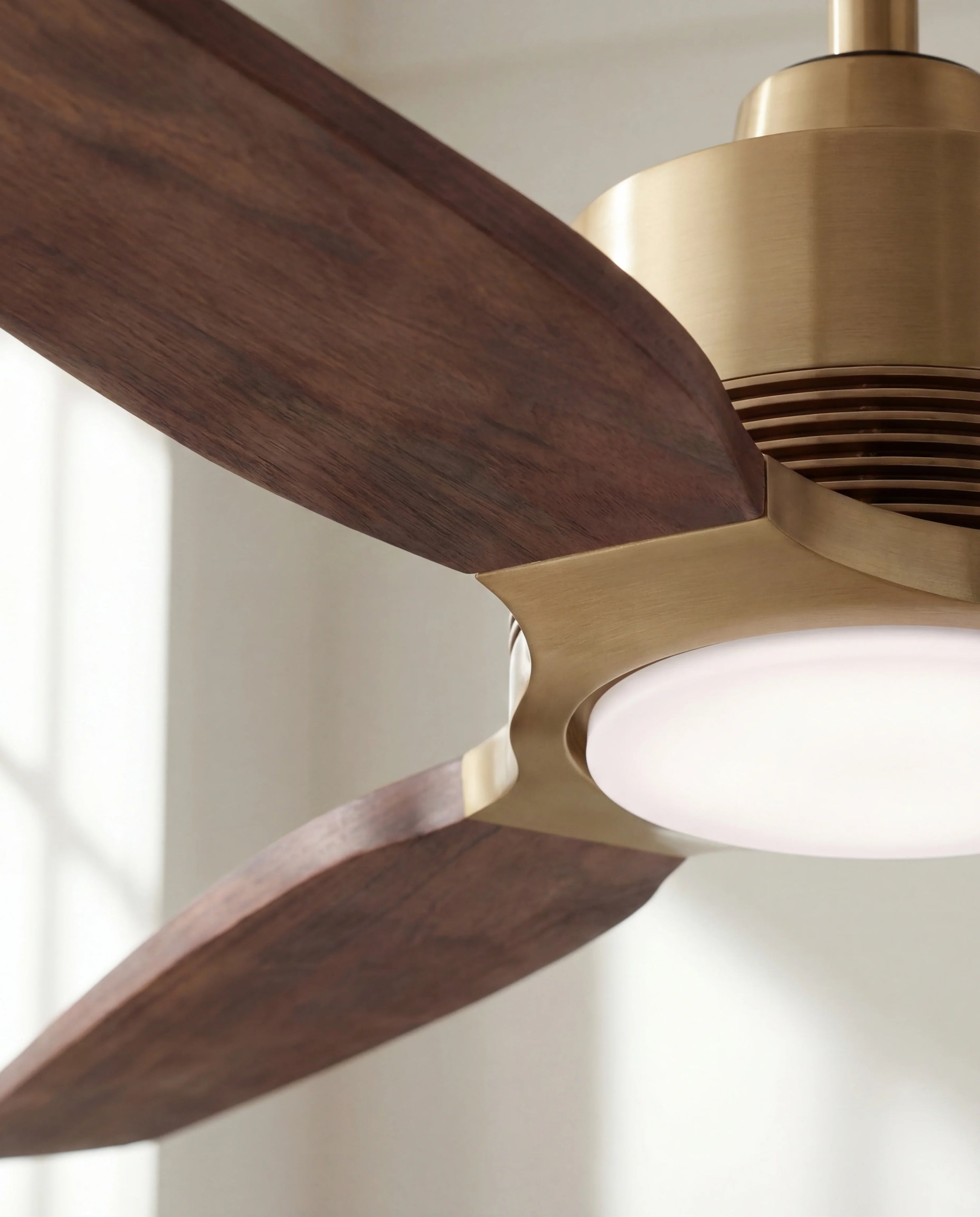 Louise Ceiling Fan 56" · Solid Wood Blades