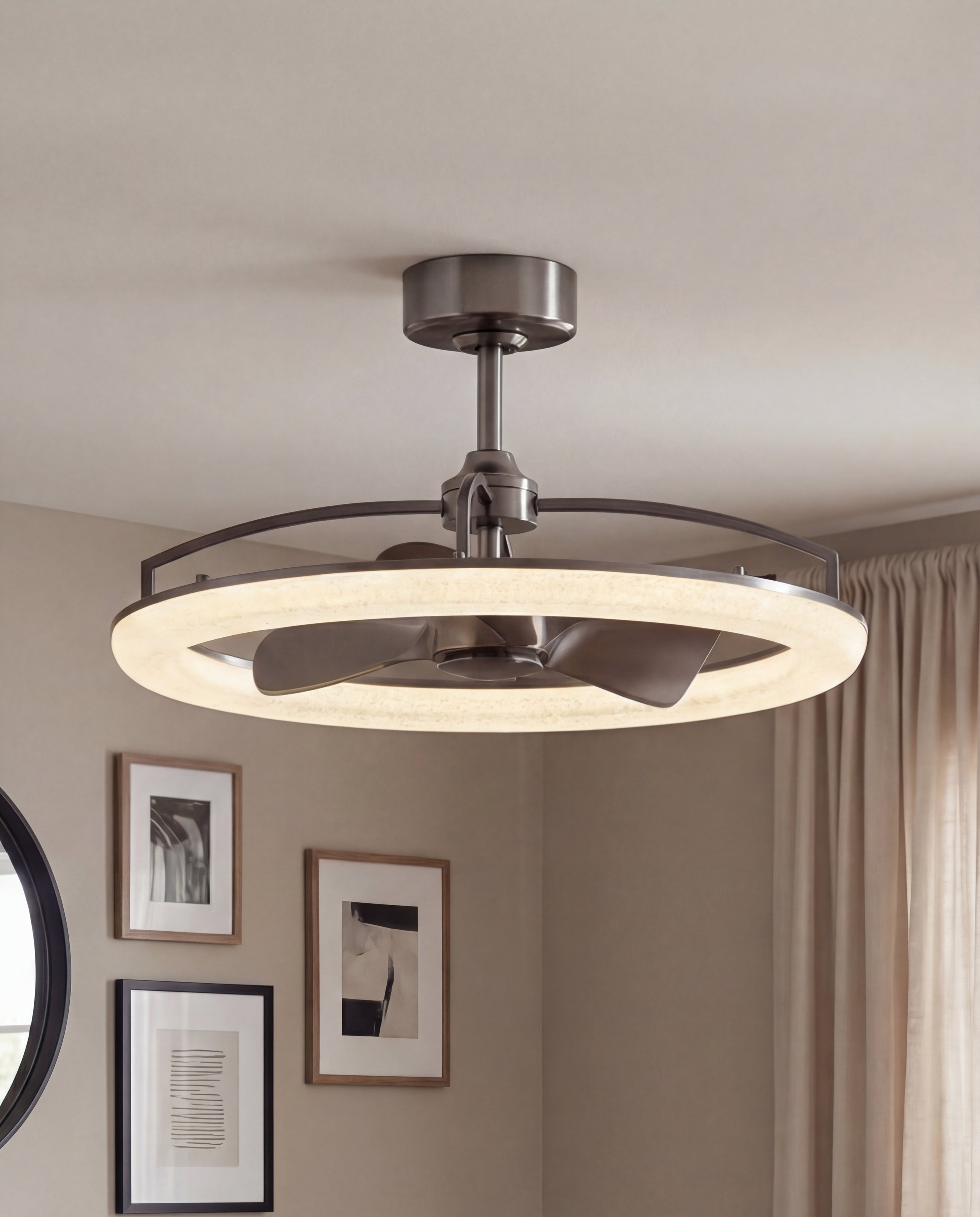 Ripple Fandelier 32"