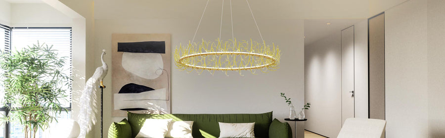 One Chandelier, Three Spaces The Multi-Scene Elegance of the Kinsa Chandelier