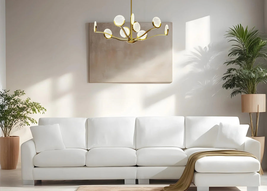 One Chandelier, Three Spaces The Multi-Scene Elegance of the Kinsa Chandelier