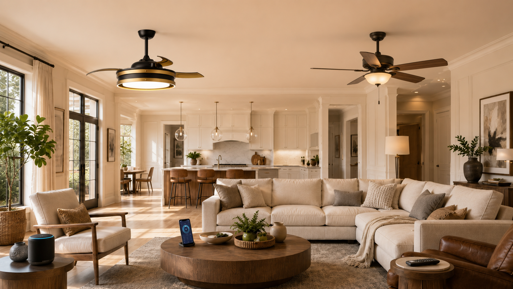 Smart Ceiling Fan vs Regular Remote Control Ceiling Fan: Which Is Worth Buying? - Perimost