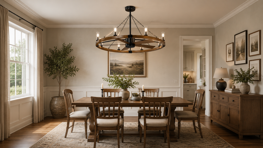 Exposed Bulb Ceiling Fan vs Diffused LED Fan: Which Gives Better Light? - Perimost