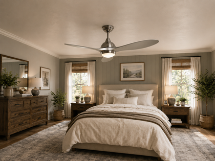 How to Remove and Install a New Ceiling Fan Lampshade Safely？