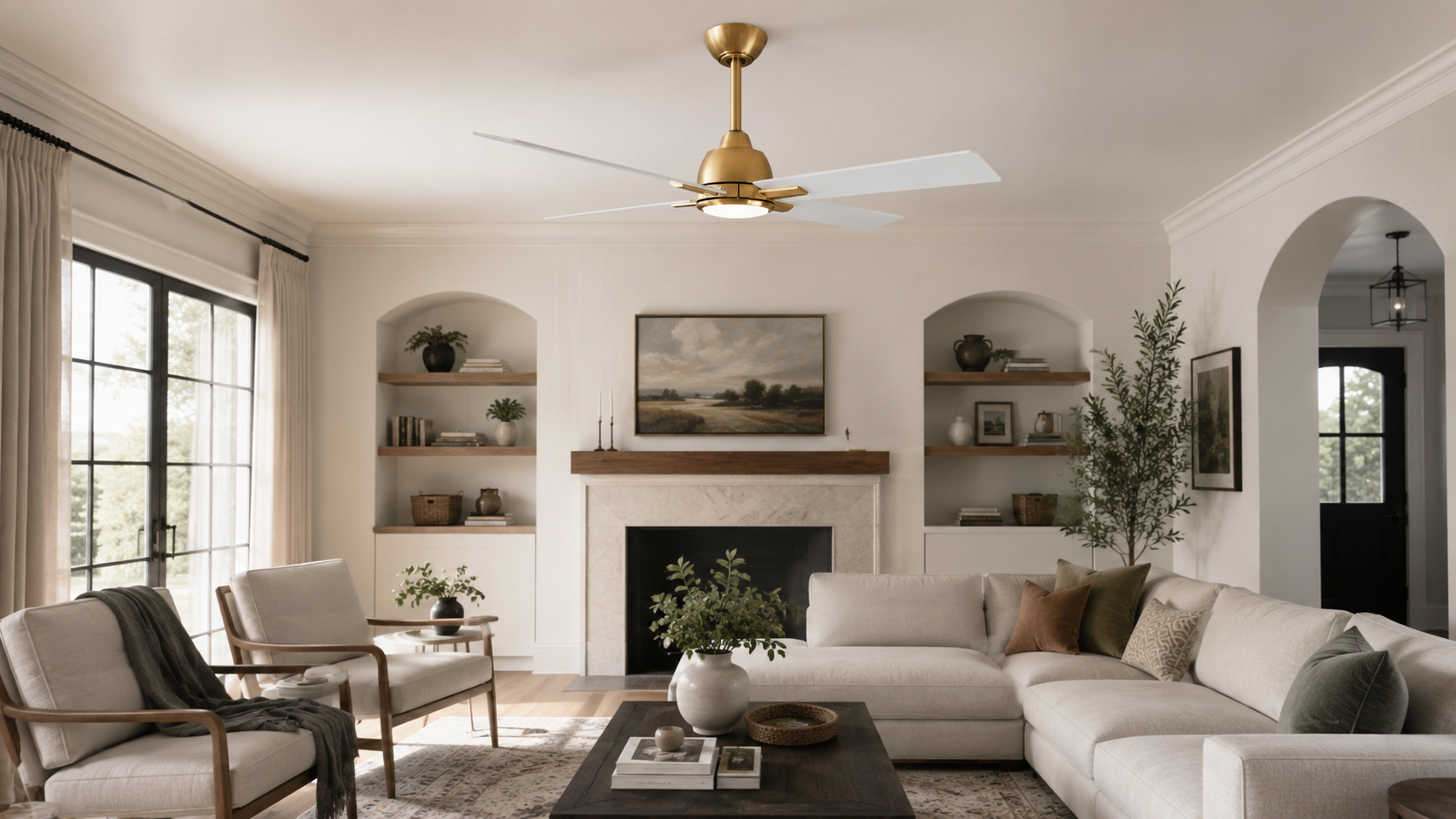 Small vs Large Ceiling Fans: Which Moves More Air? - Perimost