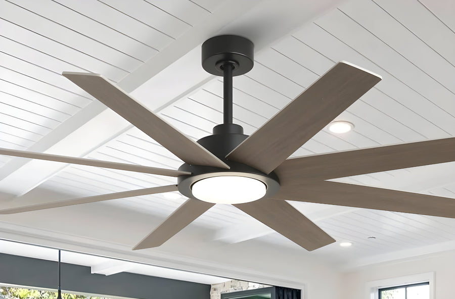 Metal Ceiling Fan With Wood or Glass: Which Looks Better?