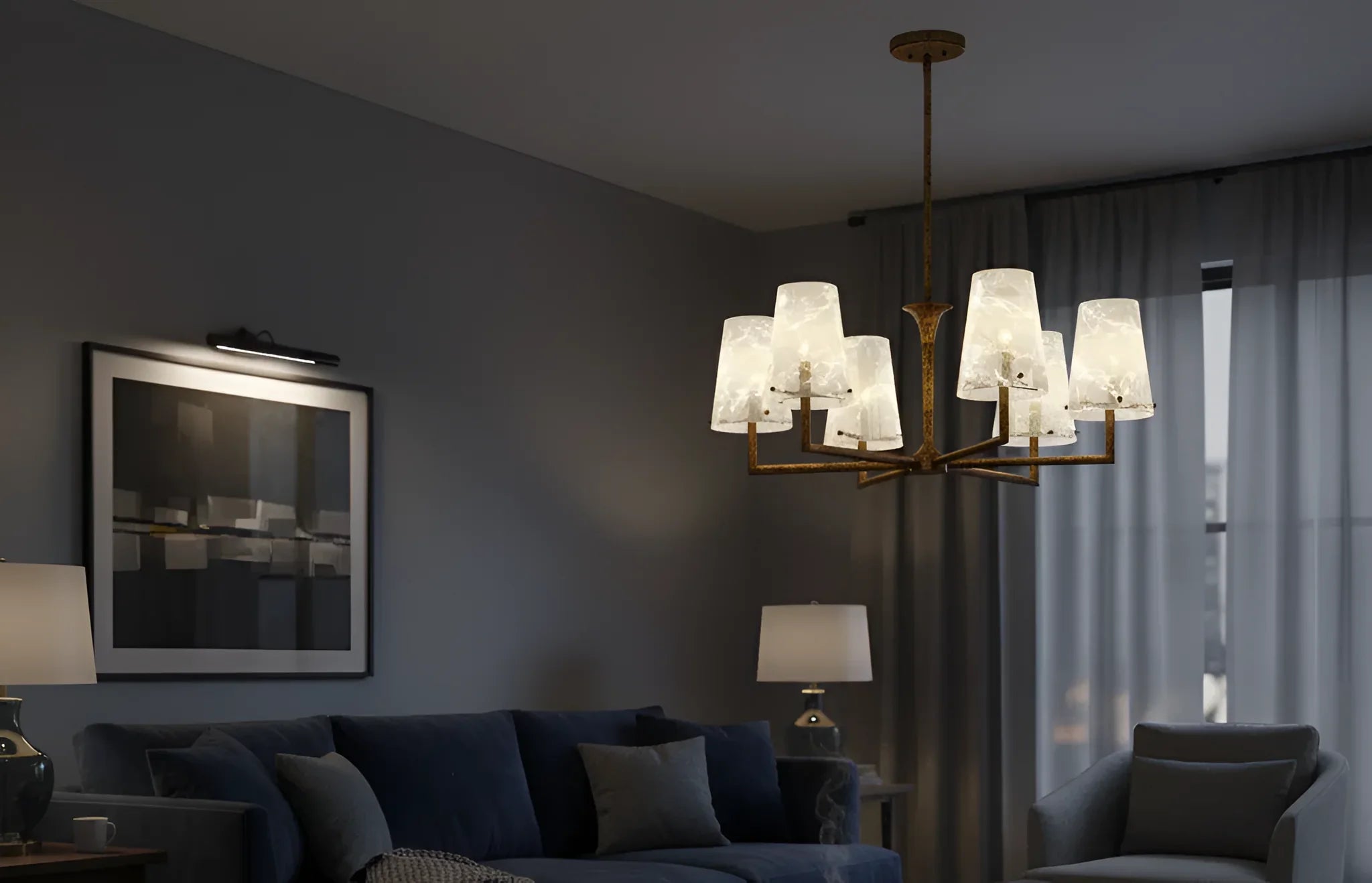 What's the difference between a chandelier and a pendant?