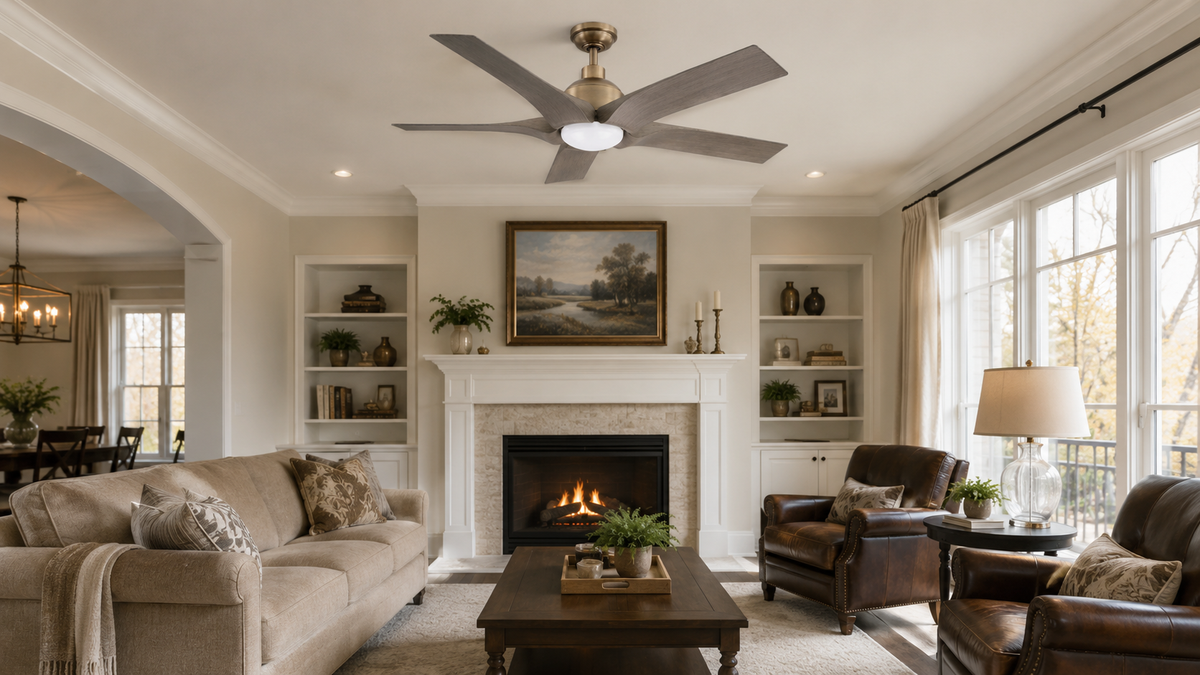 Why Do Ceiling Fans Almost Always Have 3, 4, or 5 Blades? - Perimost