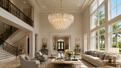 How to Choose the Right Chandelier for a High Ceiling? - Perimost