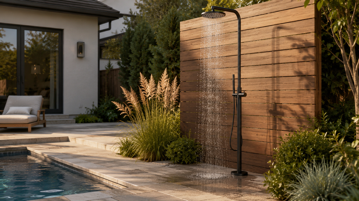 How to Build an Outdoor Shower？ - Perimost