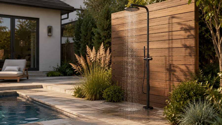How to Build an Outdoor Shower？ - Perimost