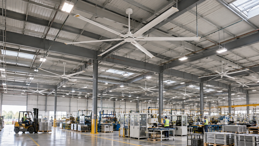 Are Industrial Ceiling Fans Good for Factory Cooling?