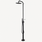Camille Outdoor Shower · Matte Black