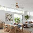 Palma White Ceiling Fan 56“