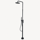 Livia Outdoor Shower · Matte Black