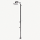 Alora Outdoor Shower · Brushed Silver