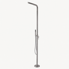 Sienna Outdoor Shower · Brushed Silver