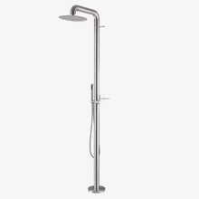 Soren Outdoor Shower · Brushed Silver