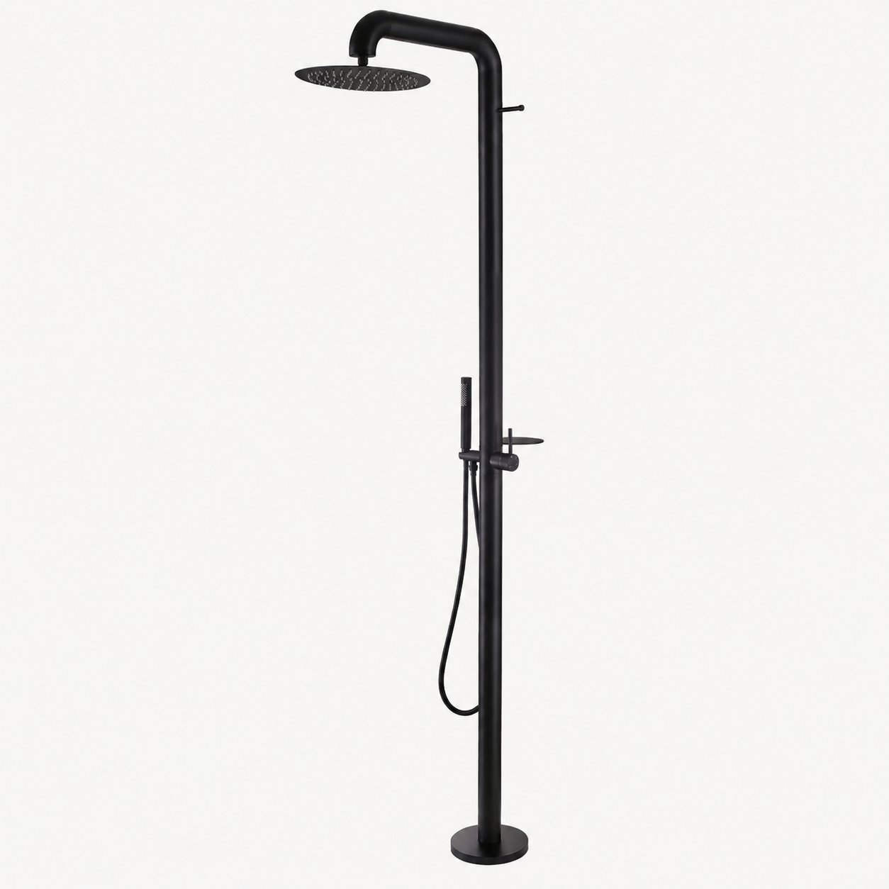 Liora Outdoor Shower · Matte Black