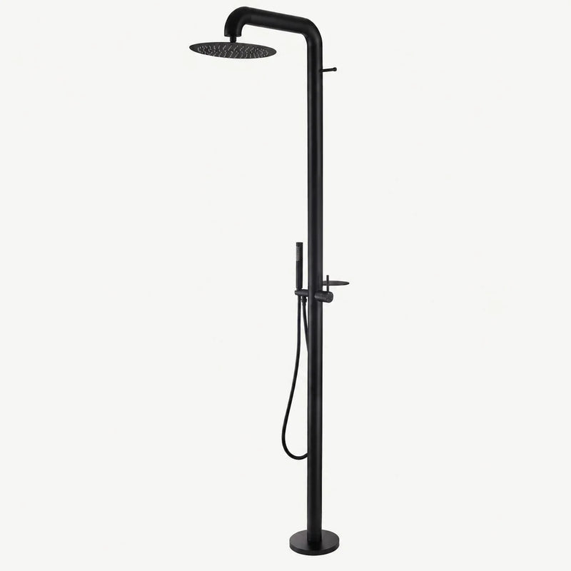 Liora Outdoor Shower · Matte Black