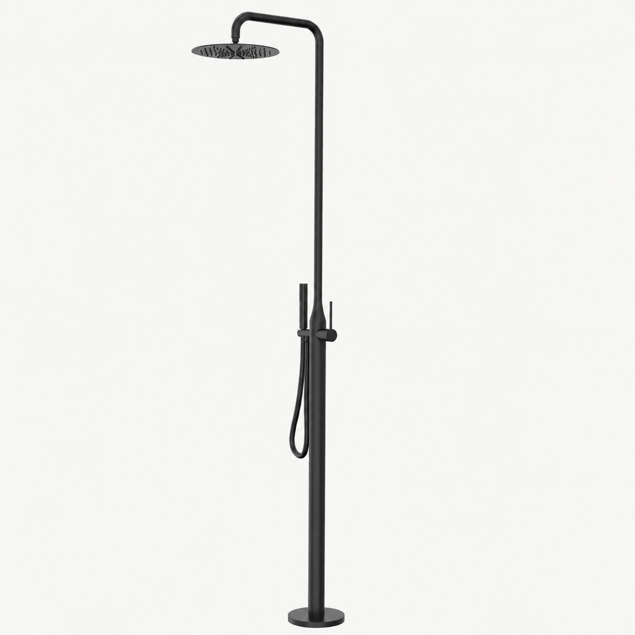 Elias Outdoor Shower · Matte Black