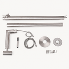 Maeve Outdoor Shower · Brushed Silver