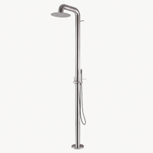 Arden Outdoor Shower · Brushed Silver