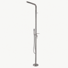 Avery Outdoor Shower · Brushed Silver