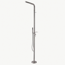 Avery Outdoor Shower · Brushed Silver