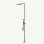 Lena Outdoor Shower · Brushed Gold