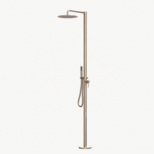 Lena Outdoor Shower · Brushed Gold