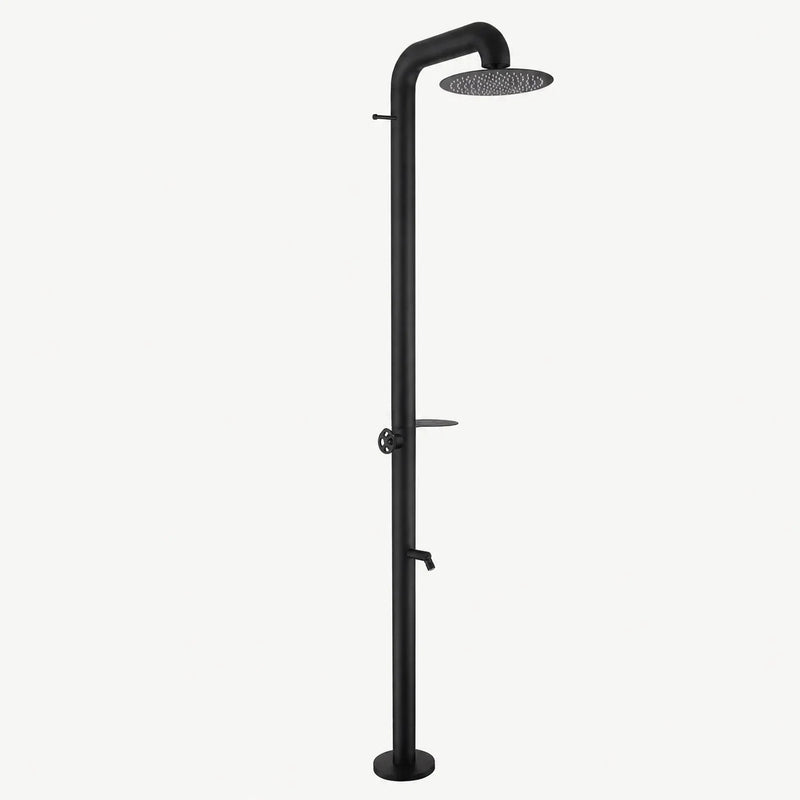 Emery Outdoor Shower · Matte Black