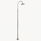 Celeste Outdoor Shower · Brushed Silver