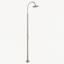 Celeste Outdoor Shower · Brushed Silver