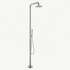 Elise Outdoor Shower · Brushed Silver