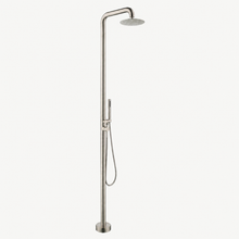 Elise Outdoor Shower · Brushed Silver