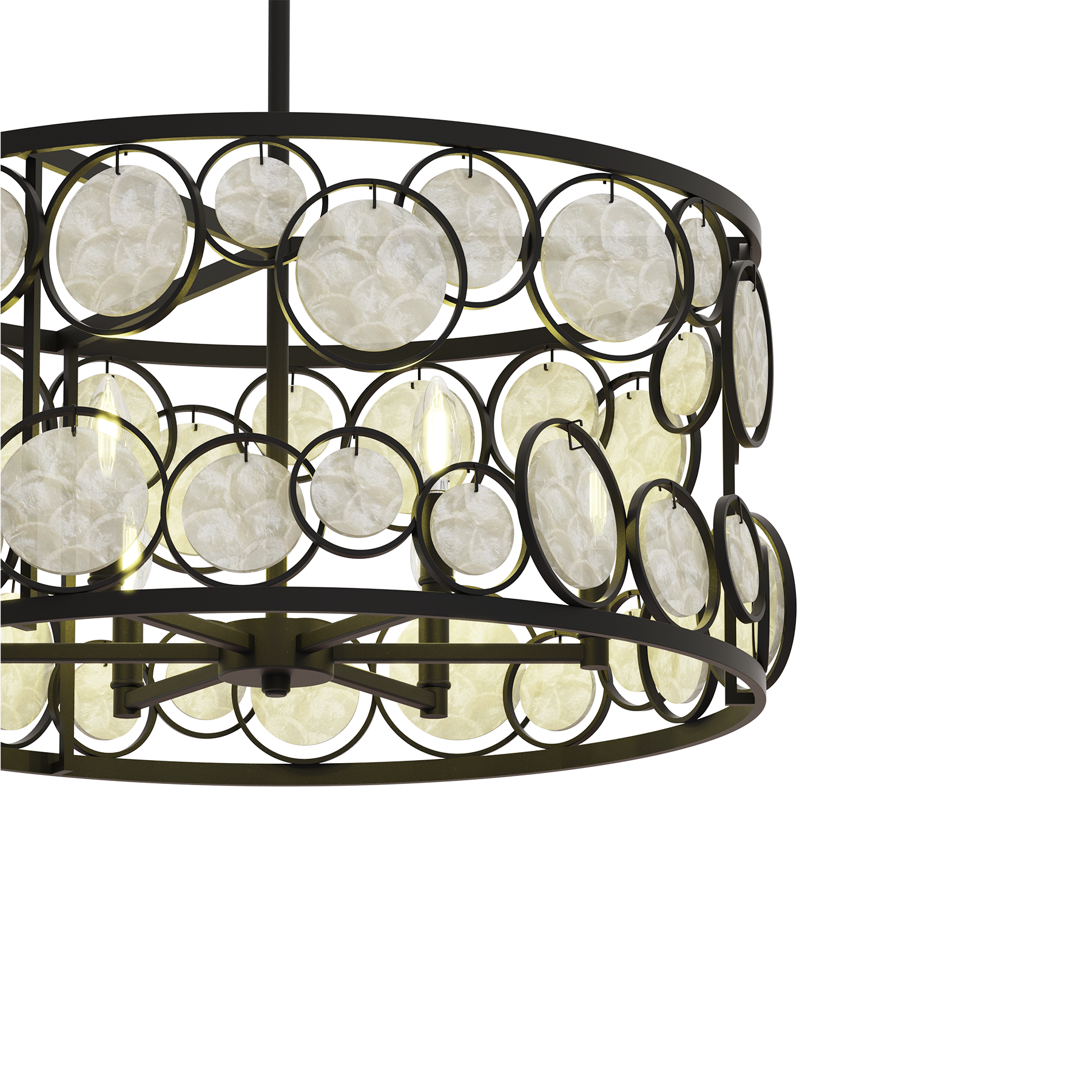 Kinsa Drum Chandelier