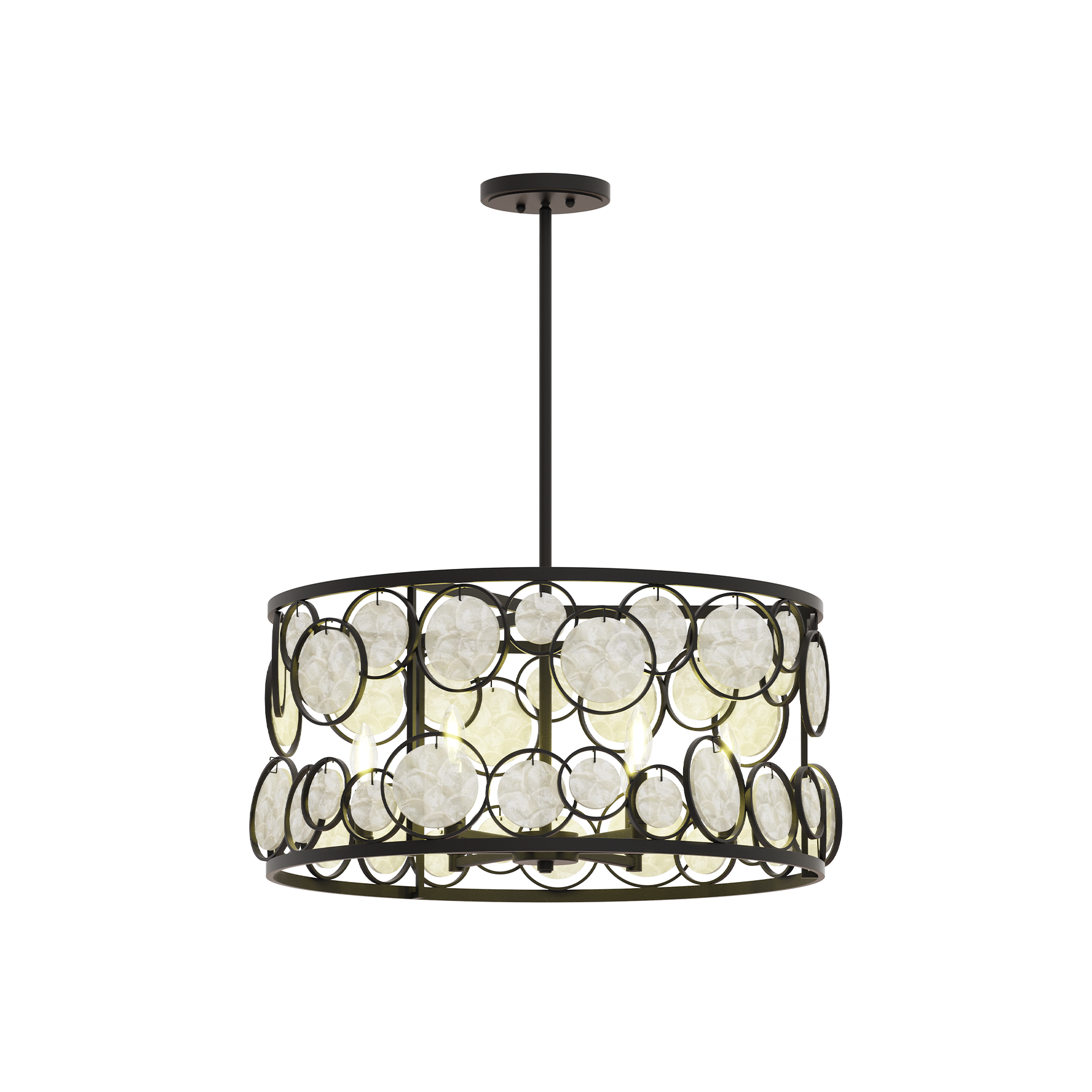 Kinsa Drum Chandelier