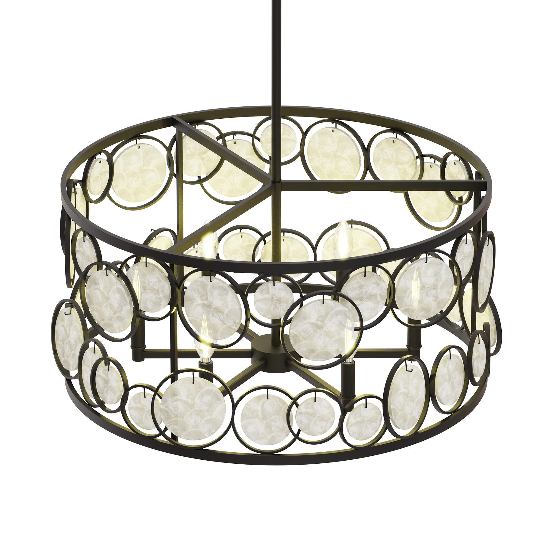 Kinsa Drum Chandelier