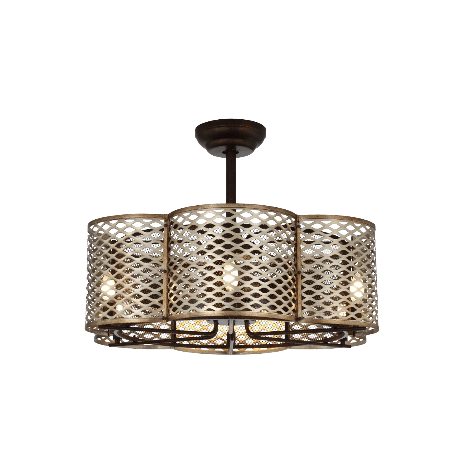 Weave 31" LED Fandelier