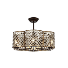 Weave 31" LED Fandelier