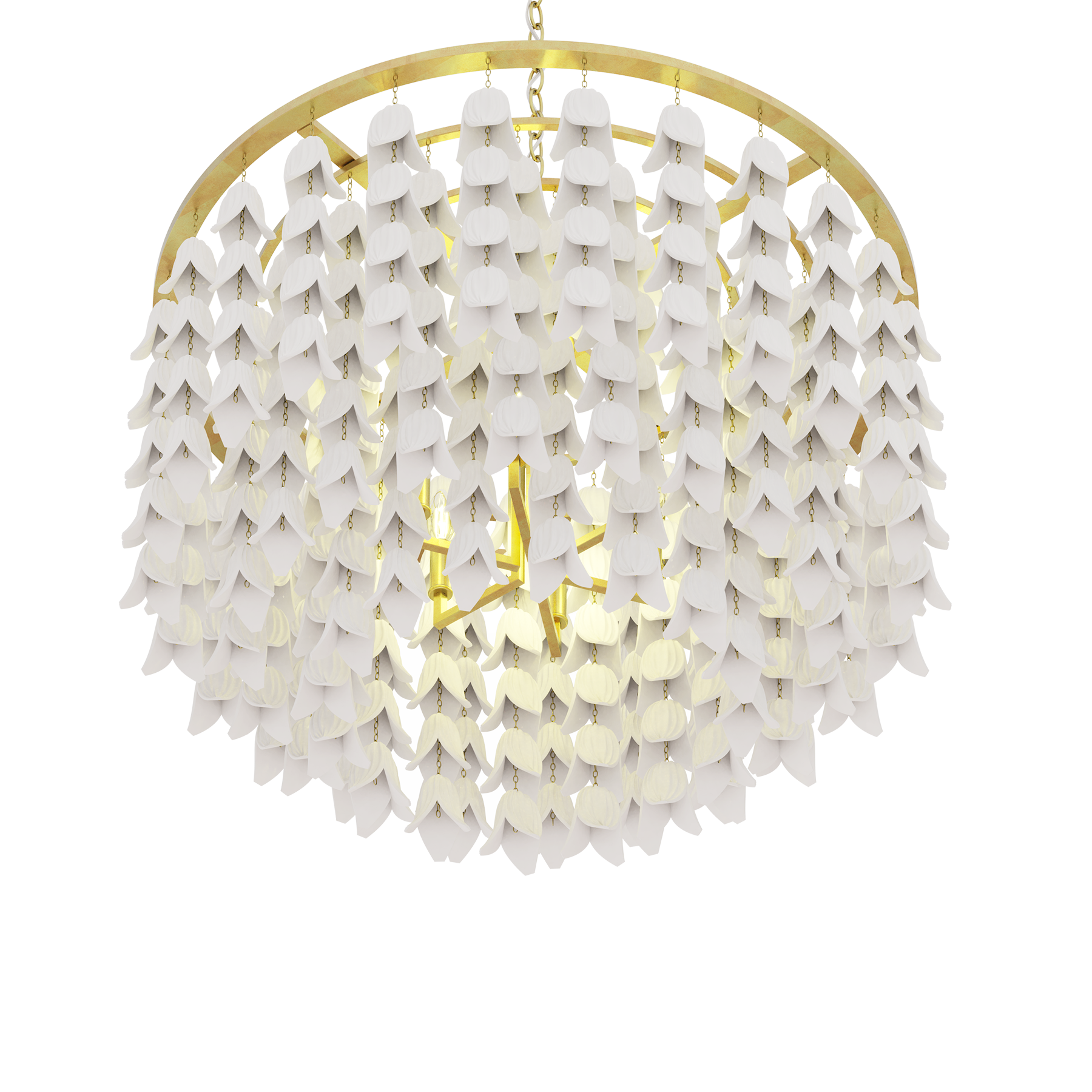 Plumae Cascading Chandelier